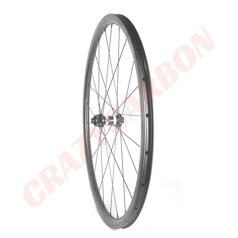 Marble 30 Bicycle Carbon  wheels Showstopper with DT350 